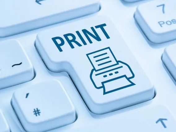 print button